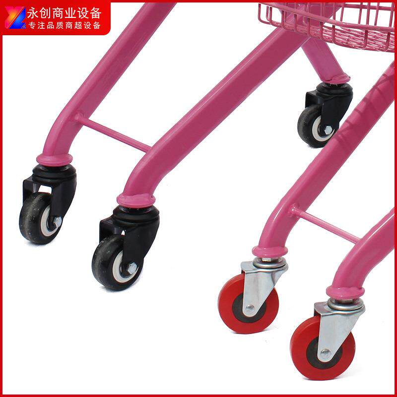 厂家供应儿童便车购物车超市色利店705小型手推车彩商场童趣现货