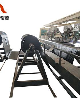 6米布篷布热合机热风原理同时拼接包边抽绳45米/分钟高频焊接机