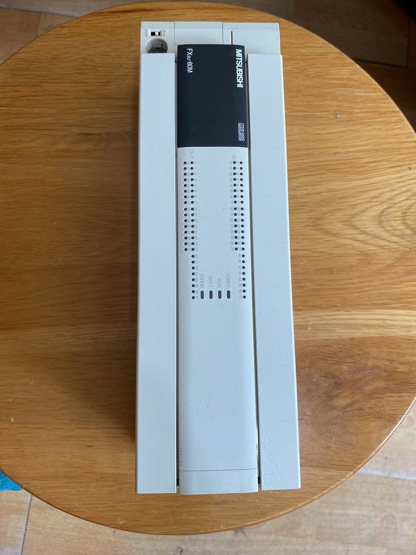 三菱PLC模块，型号FX3U-80MT/ES-A，原装正品，