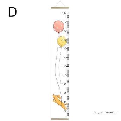 28GF Cartoon Bunny Animals Height Guage Meters Wall Hanging
