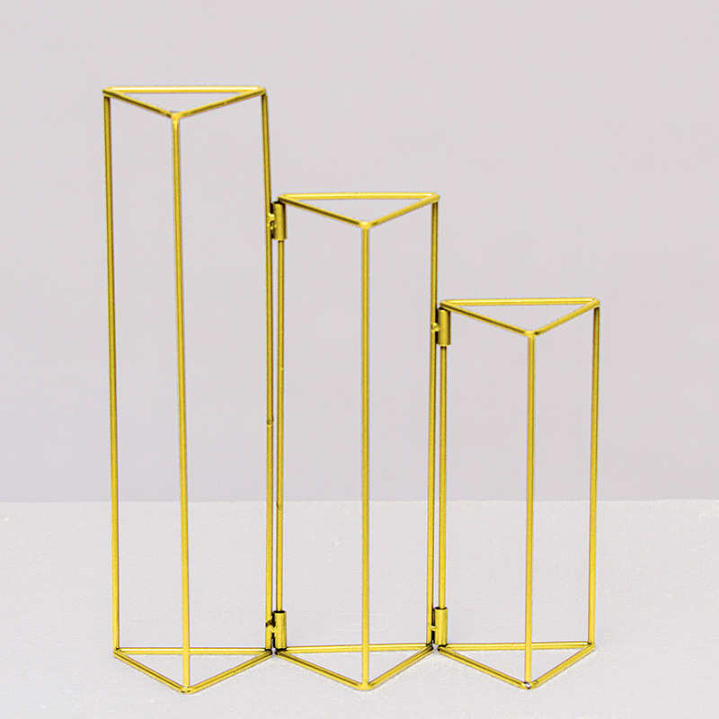 插花水烤玻璃移动漆铁养玻璃可插花旋转创意架子艺瓶可试管水培