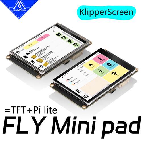FLY高速打印3D配件 智能3D打印机配件 Mini Pad打印机配件 Klipper上位机屏幕 3D打印机控制屏幕