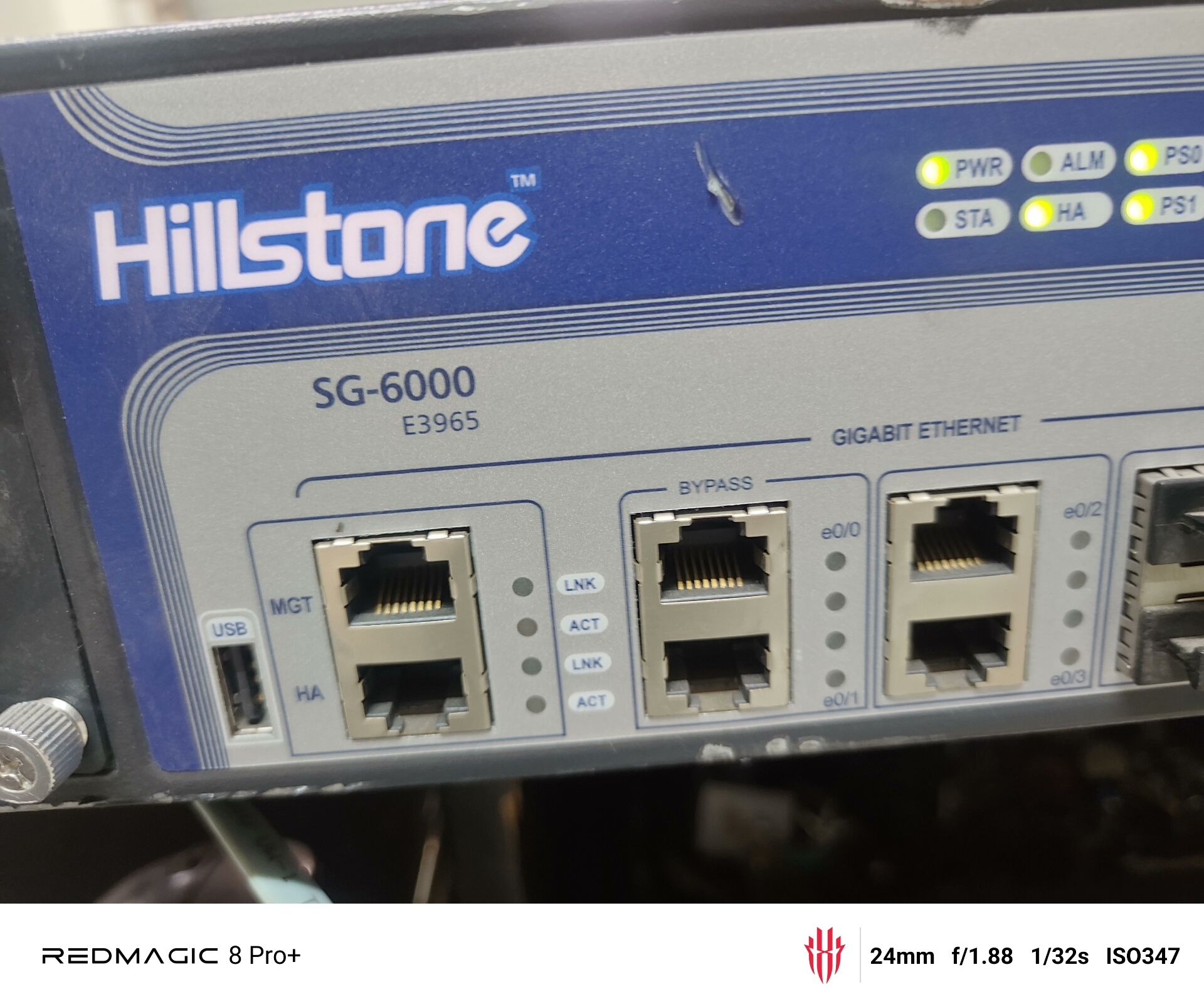 hillstone SG-6000 山石牌子, E3965
