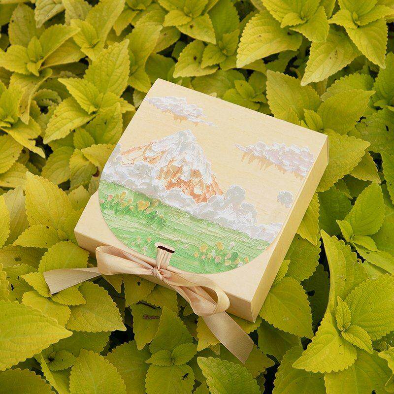 端午节礼盒空盒油画风礼物盒子口红香水生日包装礼品盒精致包装盒