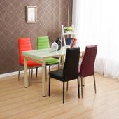 厂家直销欧式 创意休闲酒店饭店餐厅椅子铁艺4人靠背椅 餐椅