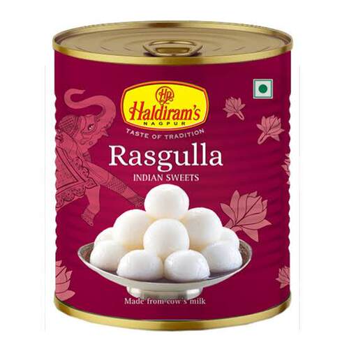 Haldiram's Rasgulla 1 Kg 印度进口白汤圆 牛奶汤圆