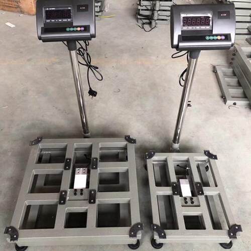 电子台秤00kg/20g工业落地式计重台秤100kg加厚英文版出口电子秤
