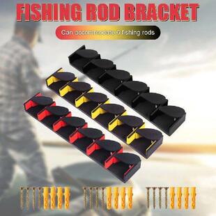 Fishing Rod Racks Multifunctional Wall Fishing Rod Holder