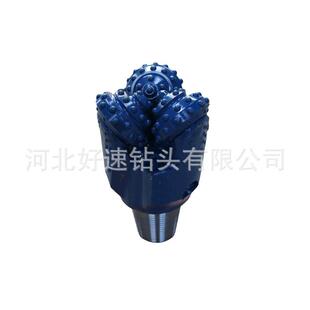 适用硬质岩石开采三牙轮钻头6英寸直径152mmIADC637橡胶密封轴承