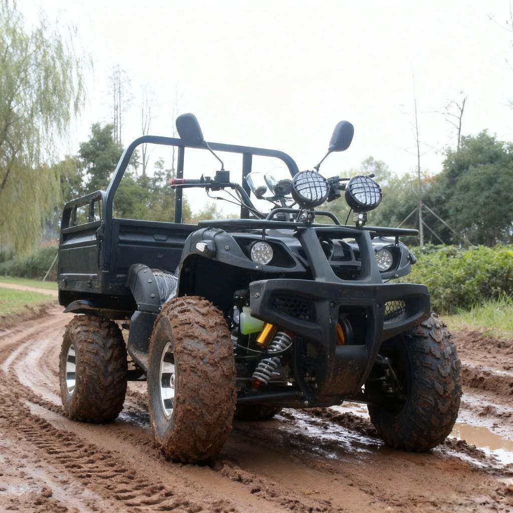 250CC-00CC成人沙滩车全地形ATV带斗越野农夫车摩托车越野车