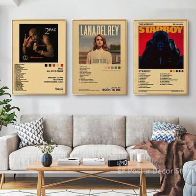 Singer Album ver Poster Music Prints Custom Album Posters Hi