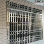 手动不锈钢拉闸门304材质不锈钢防盗拉闸门 伸缩闸推拉门