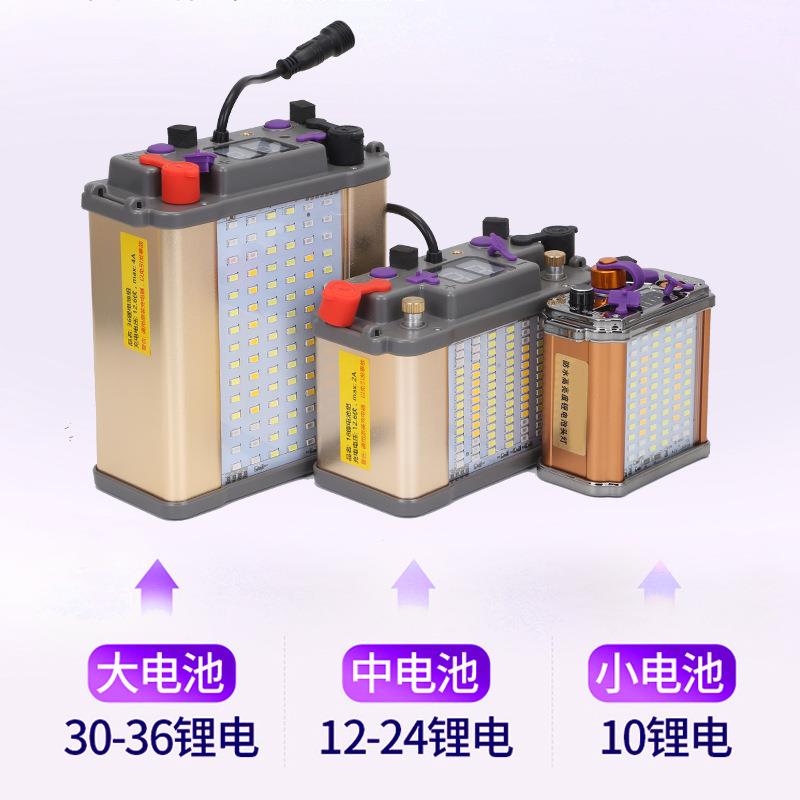 金琪猎火大功率九核分体强光感应头灯12伏可点火超亮远射P90黄蓝