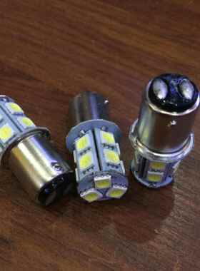 1157 5050 13灯 汽车LED后尾行车灯 R5W灯泡1156 爆闪刹车灯S25