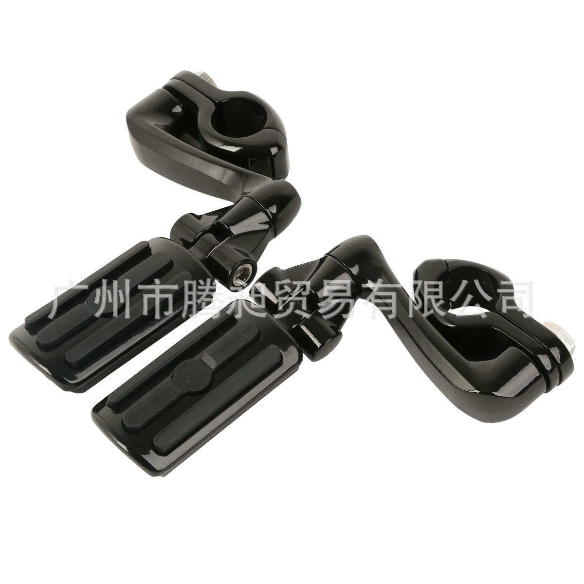 厂家直销摩托车通用改装黑色32mm脚踏总成