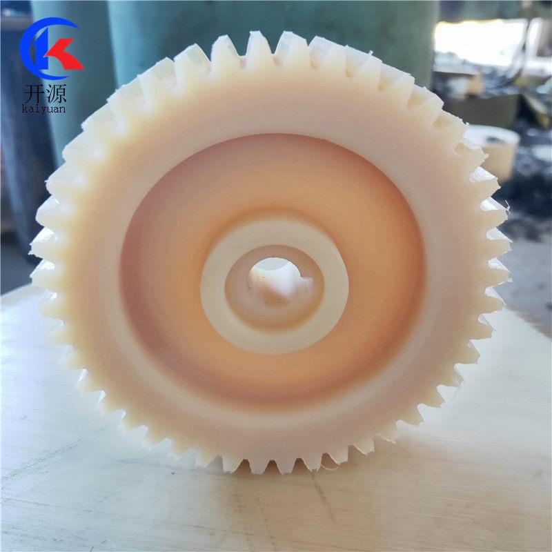 厂家尼龙加工件塑料滑块空心管耐磨MC尼龙套垫滑轮pa66尼龙异形件