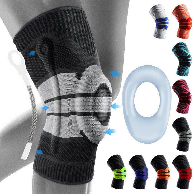 Knee Brace Support with Side Stabilizers Patella Gel Knee Co - 实物图