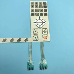 电脑绣花机配件 操作头显示屏机头按膜全自动 SWF韩国机按键膜新款