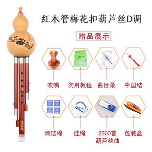 正品 葫丝木梅花扣c民调降b调D调G调F调族风芦情彩画葫芦丝云南乐