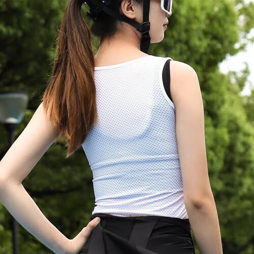 ESLNF户外健骑行运动排汗夏季女款身服男透气冰感薄款速干衫背心8