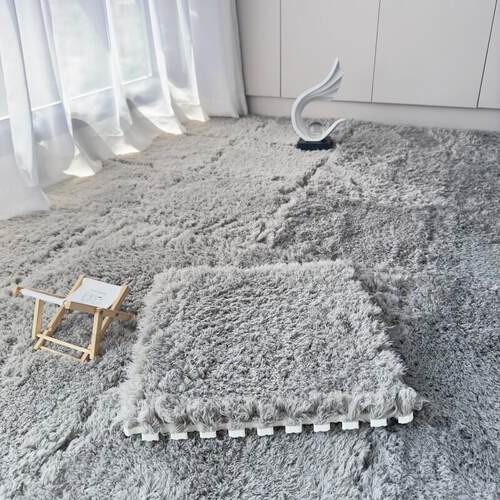 加厚绒毛地毯客厅茶几毯卧室满铺床边地垫家用大面积全铺榻榻米垫