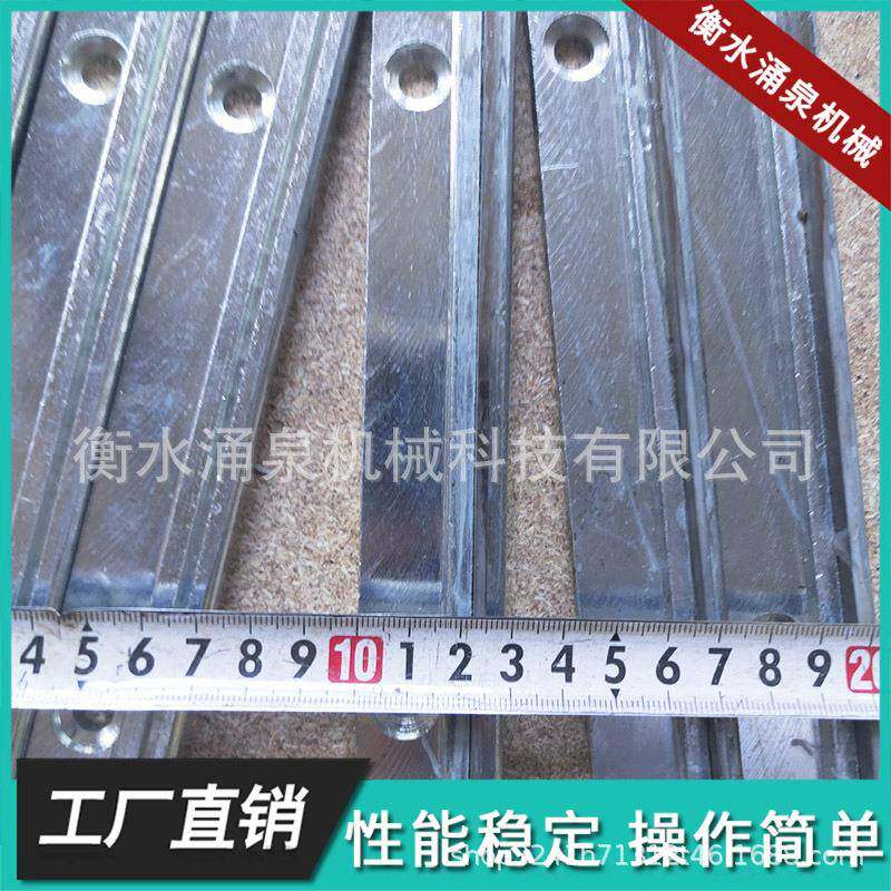 皮带机配件清扫器合金替换刀头皮带输送机刮料器刮板合金刀头