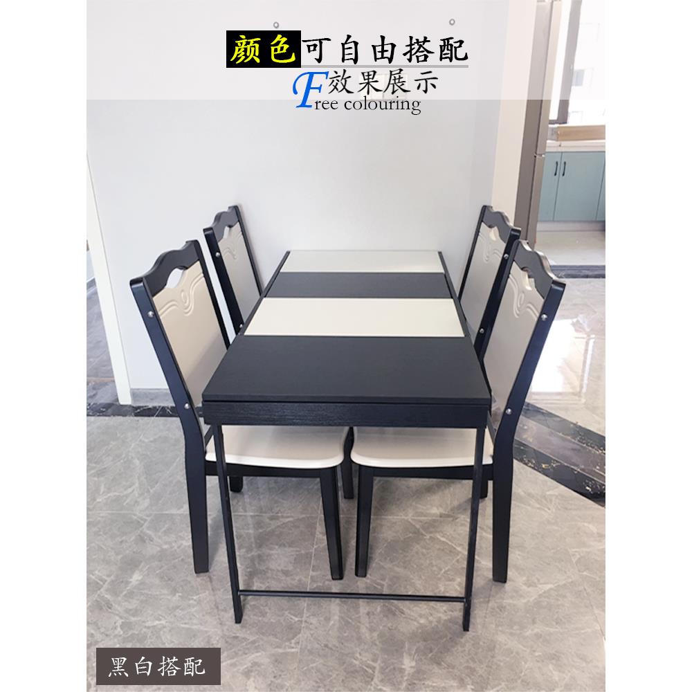 多功能折叠餐桌,多功能壁挂式隐形桌,实木悬挂小户型可伸缩家用
