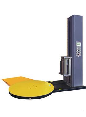 PLC可编程控制缠绕机全自动预拉伸缠绕包装机０５