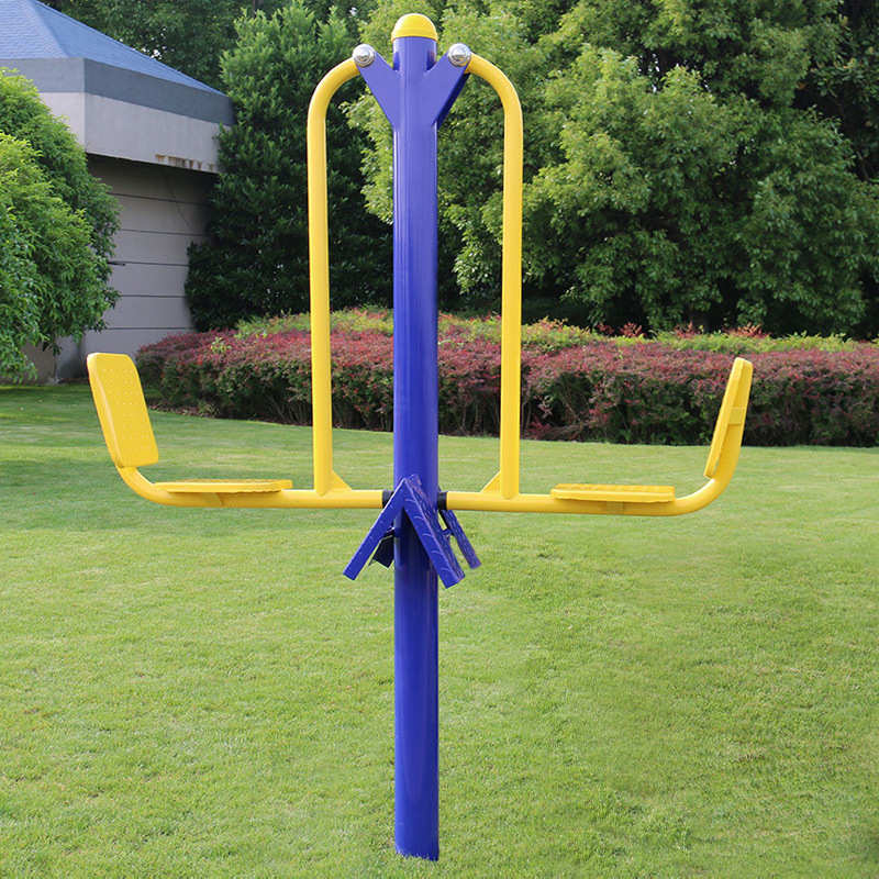 三人力公园小区广场蹬坐器器蹬健身器材户外双人四人路径社区室外