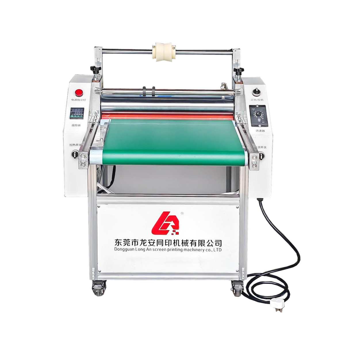 厂家直销500龙安自动加热覆膜机 高温复膜机 TPU热熔胶压合机