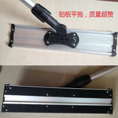 家用懒人旋转平拖 配超细纤维吸水布2块 铝合金平板拖把盒装 现货