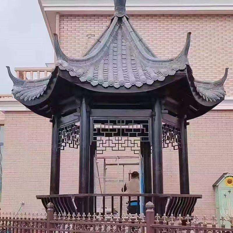 新中式户外木屋木房子室外阳光木屋农家乐游乐园动物木房子