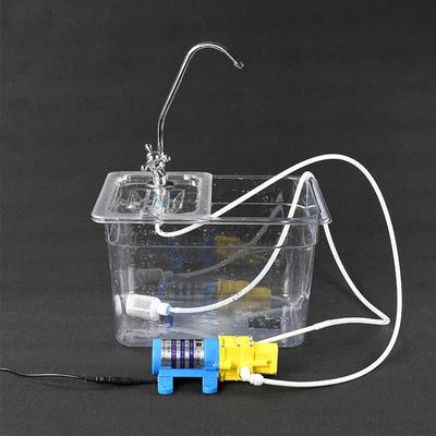 高档水机器示净范若曼泵莎演示水槽套装透明增大功率水工压具实验