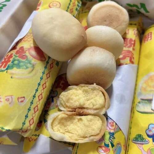 雷州零食特产脱壳绿豆饼小吃湛江美食儿时回忆