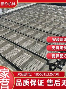 小型全自动蒸汽型方形方便面生产设备 全自动方便面生产线