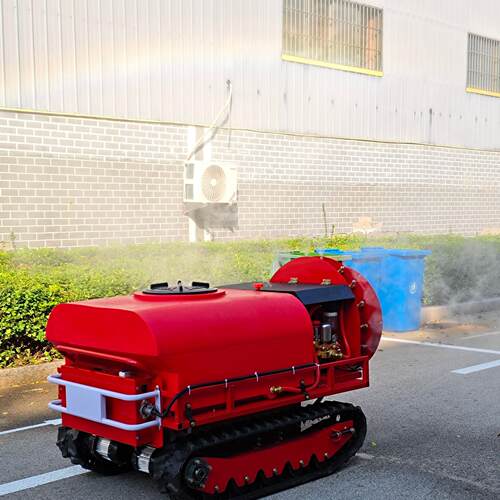 智能遥控打药机400L500L增程风送式烟雾机果园茶园喷洒喷雾机