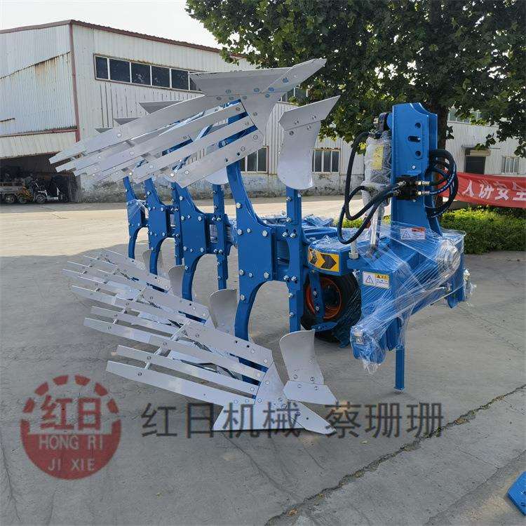 液压翻转犁铧式犁1LF-425液压栅条犁耕幅1米的栅条犁