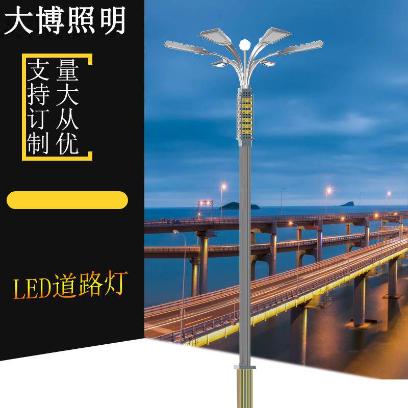 LED路灯中式特色高光效五火8米10米12米景观造型路灯厂家