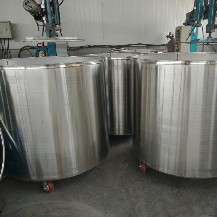 304不锈钢拉缸食品级储存桶201油漆涂料搅拌桶可移动拉缸现货供应