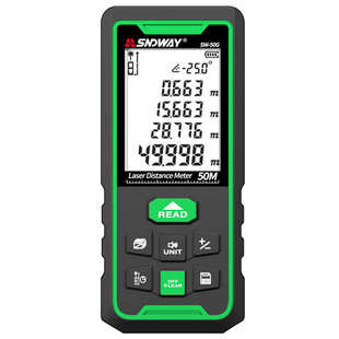 100充电语音50激光测量仪测距仪电子深达手持绿光-红外线水平米威