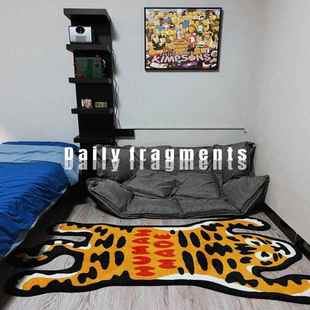 20AW Human Made Tiger Rug Large限定经典老虎虎皮图案居家地毯