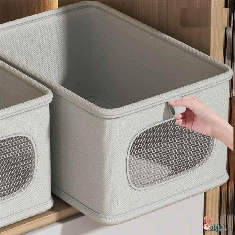 衣服收纳筐家用神器布艺装衣物衣柜分层收纳箱家用框裤子整理盒,收纳整理,收纳筐,淘宝优惠券,粉丝福利购,淘宝优惠卷