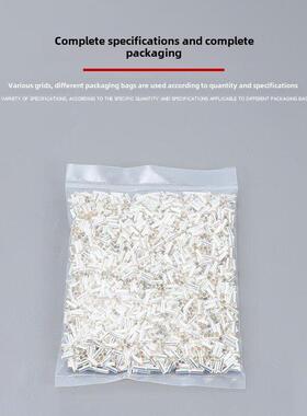 紫铜EN0508 1008 1508 2508 4009管形裸针形冷压接线端子铜管接头