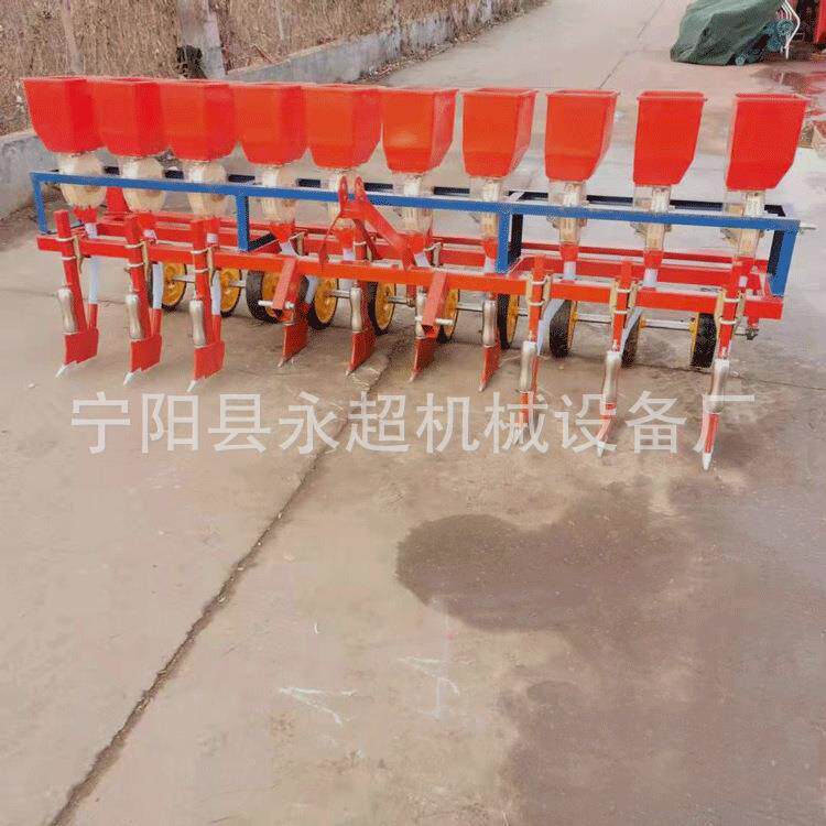 花生播种机 定做款花生精播机 四轮车带花生种植机 免耕型播种机