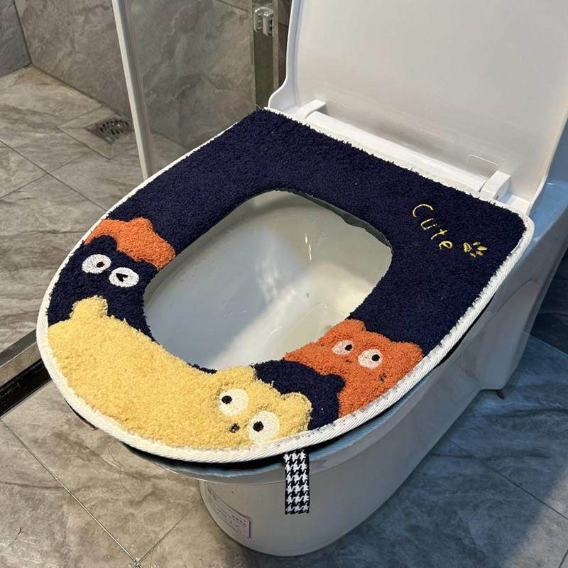 马桶垫坐垫家用坐便器垫套网红加厚卡通拉炼 炼 坐便套马桶圈秋冬,家庭/个人清洁工具,马桶套/马桶座圈,淘宝优惠券,粉丝福利购,淘宝优惠卷