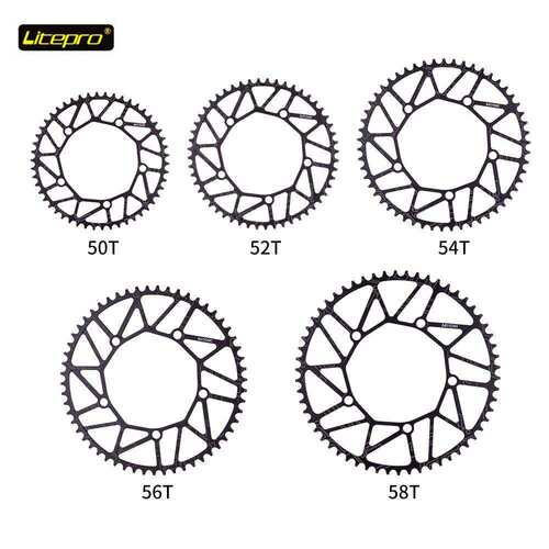 ZTTO/ 追途 litepro正负齿50 52 54 56 58T单盘片130BCD牙盘
