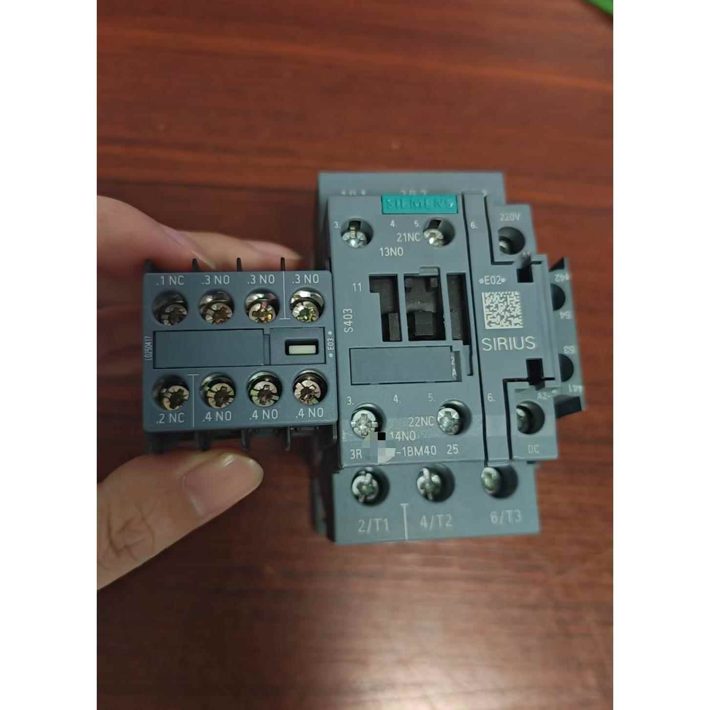 skze通力电梯接触器3RT2026-1BP40替代3RT1026-1B..0