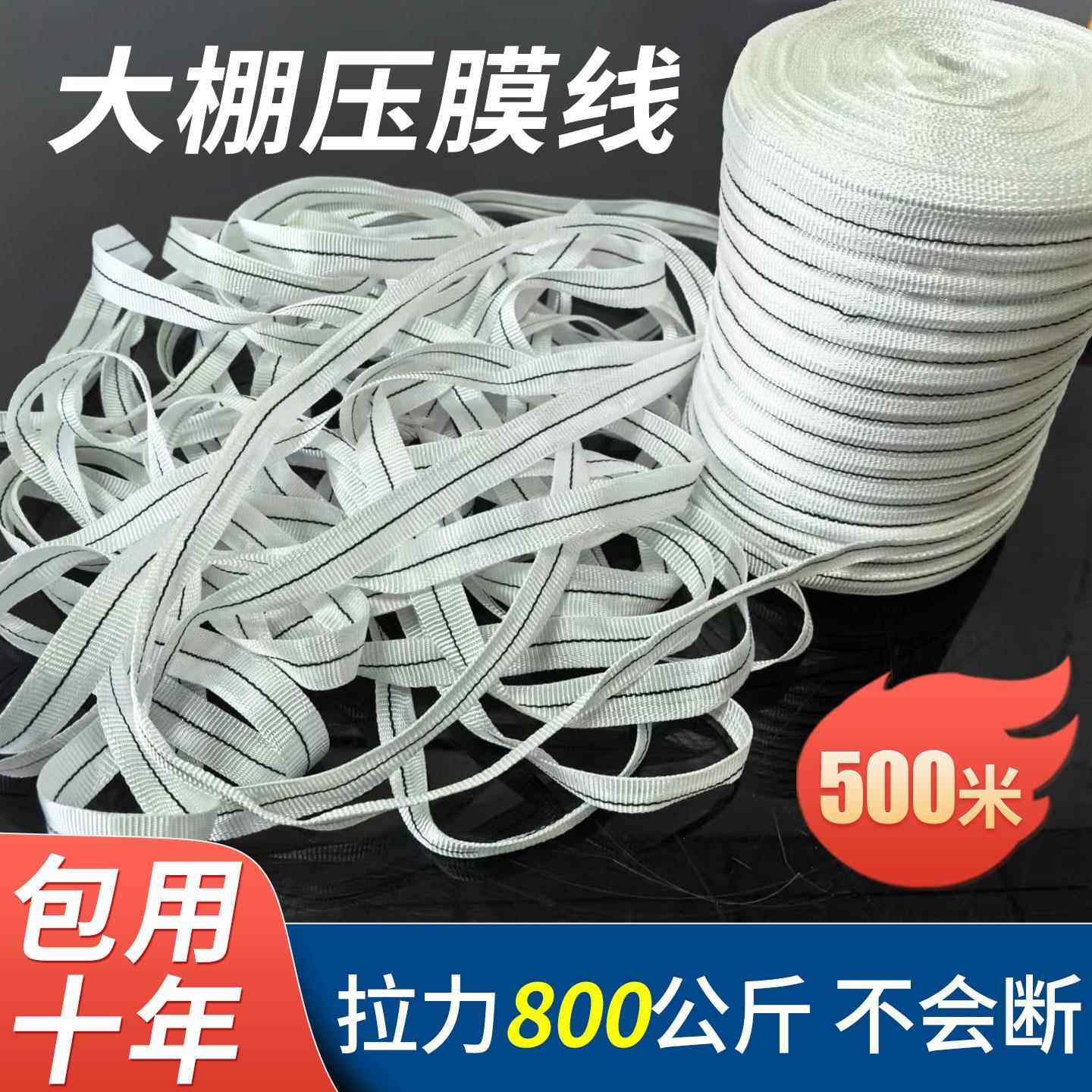 佳盈大棚压膜绳专用加厚耐磨压膜线 线温室配件大全绑带紧绳子抗图片