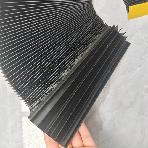一字平帘防护帘柔性伸缩风琴防护罩三坐标机床导轨防尘罩皮老虎