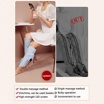 Electric Leg Massager Air Compression Massage Machine Wirele